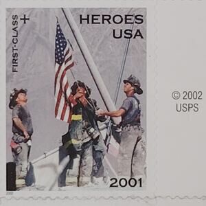 2002 Heroes of 2001 Stamps – Lot of 7 – 45¢ Semi‑Postal – MNH – America Responds